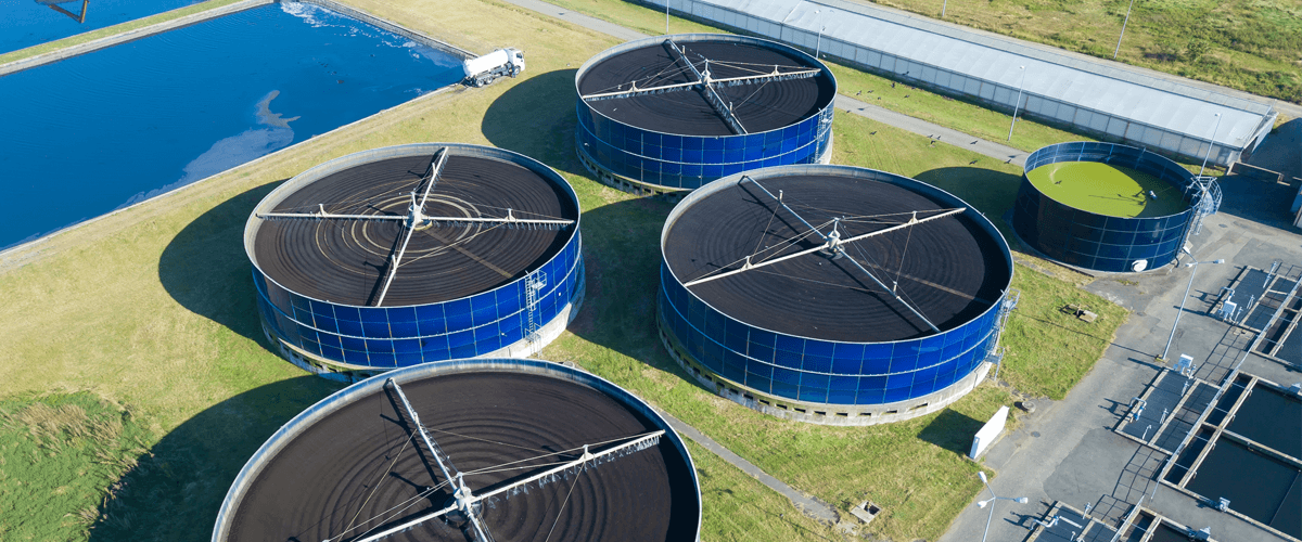 Sewage treatment plants